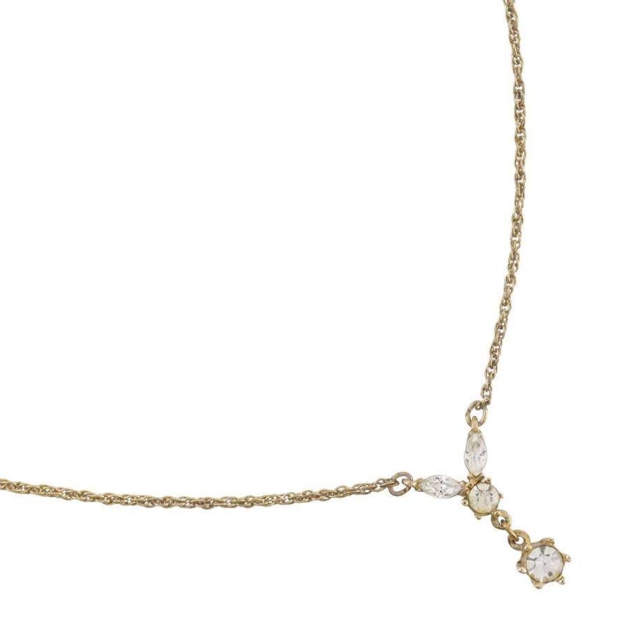 NINA RICCI ニナリッチ イヤリングセット ネックレス 金メッキ×ライン