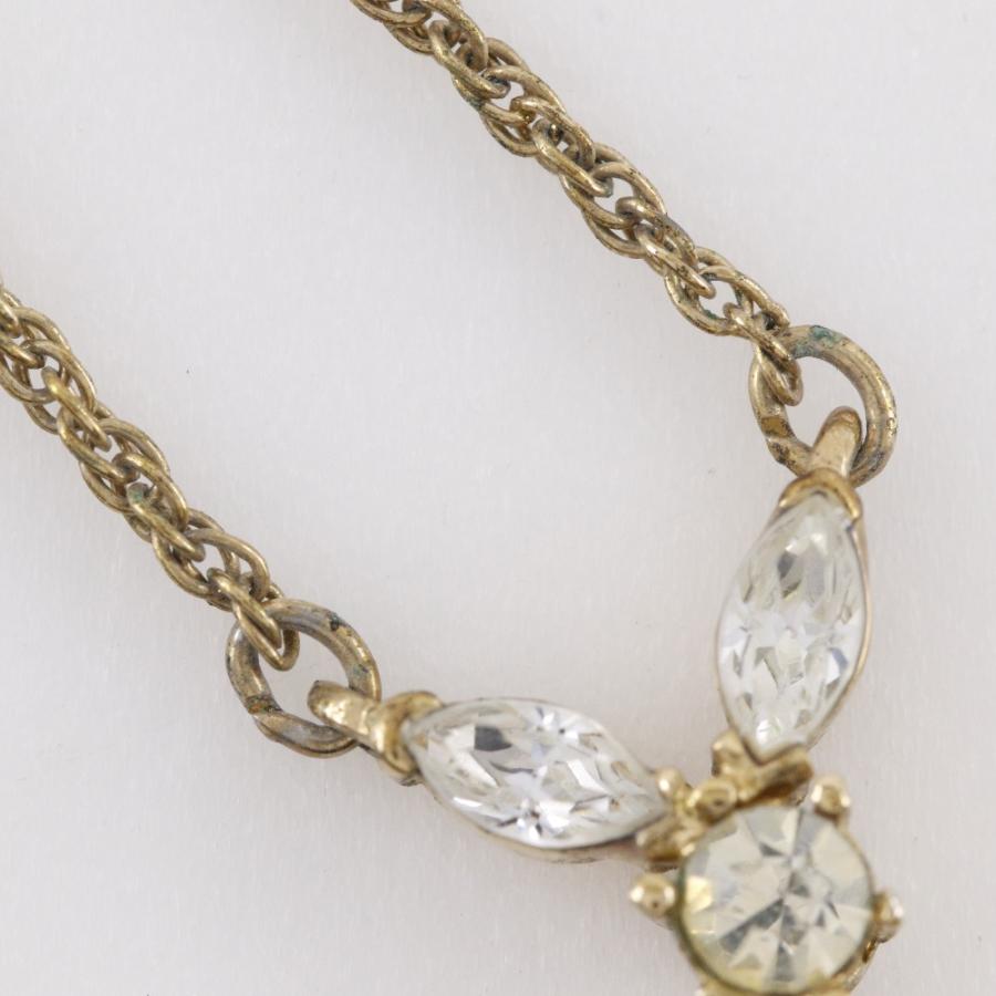 NINA RICCI ニナリッチ イヤリングセット ネックレス 金メッキ×ライン