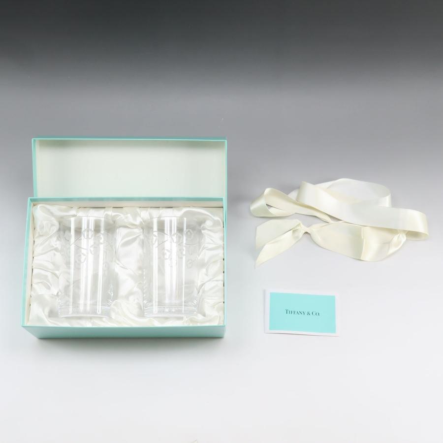 TIFFANY&Co.（ティファニー） ペアグラス アサガオ 花柄 未使用 グラス