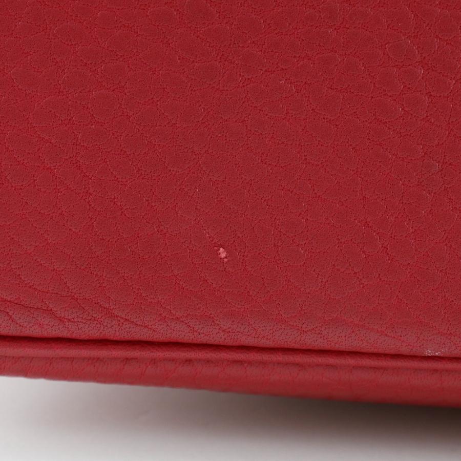 HERMES（エルメス） ボリード35 □O ハンドバッグ アルデンヌ 赤