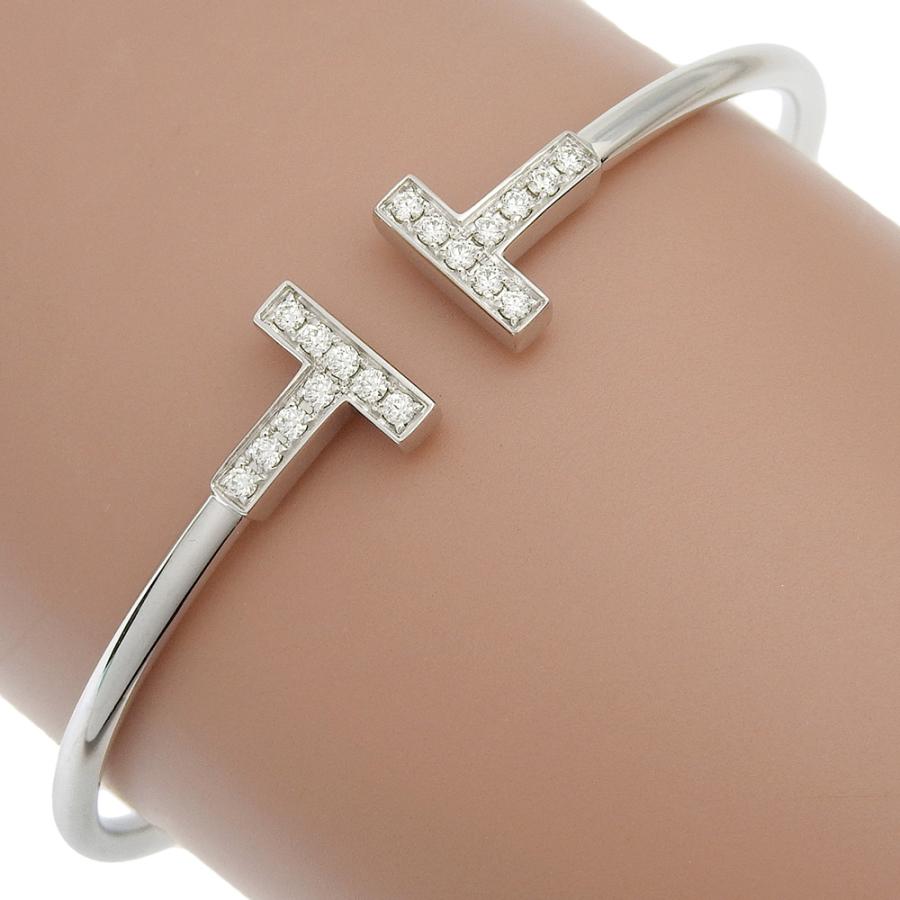 TIFFANY&Co. ティファニー Tワイヤー ブレスレット バングル