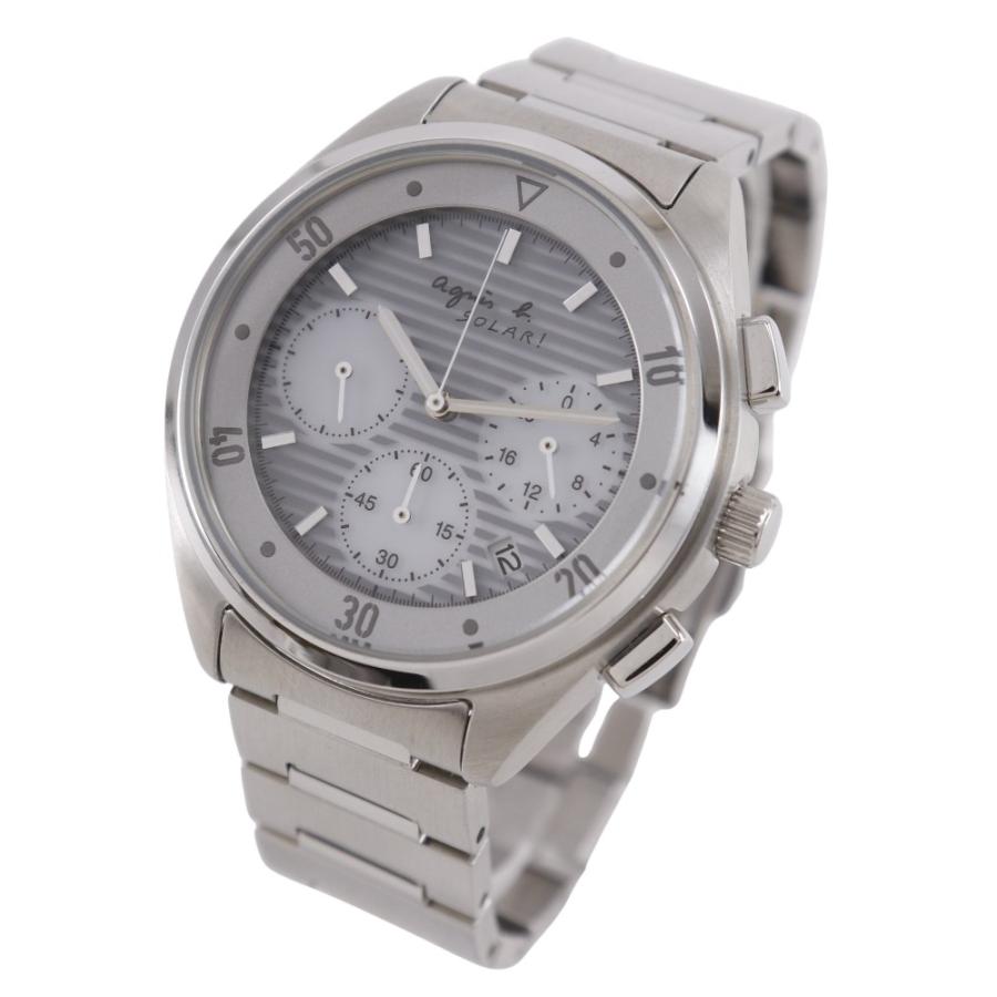 agnes b.（アニエスベー） SOLAR! V175-0AA0 腕時計 SS ソーラー時計