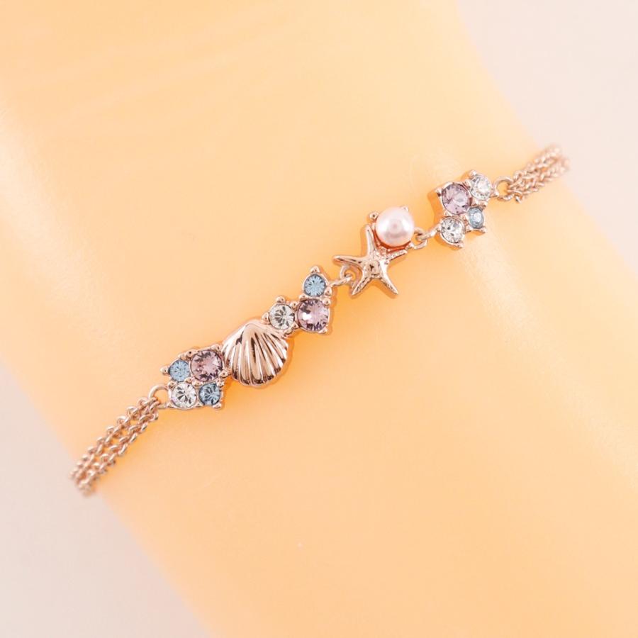 【OLIVIA BURTON】オリビアバートン アンダー ザ シー ブレスレット付き 限定 ギフトボックス OBGSET142 ステンレススチール×グリッター ブルー クオーツ アナログ表示 レディース ブルー文字盤 腕時計 OLIVIA BURTON オリビアバートン アンダー ザ シー 限定 ギフト