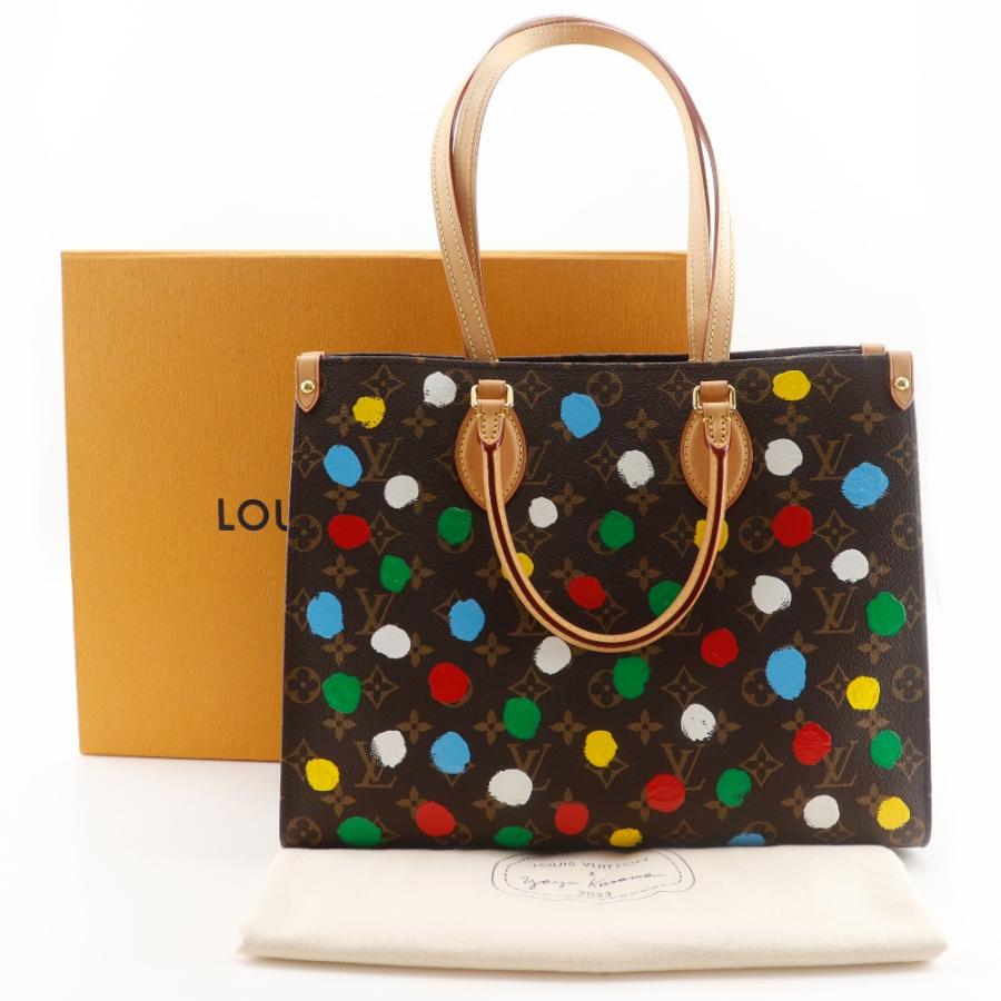 LOUIS VUITTON モノグラム トートバッグ LOUIS VUITTON（ルイ・ヴィトン） LV×YK オンザゴーMM 草間彌生 ペイン