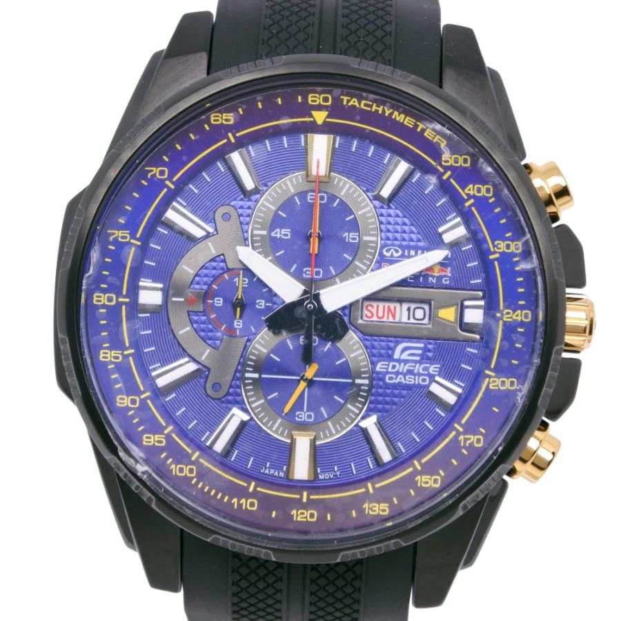 CASIO EDIFICE レッドブル限定　不動☆ CASIO（カシオ） エディフィス レッドブルコラボ 限定モデル 腕時計 SS