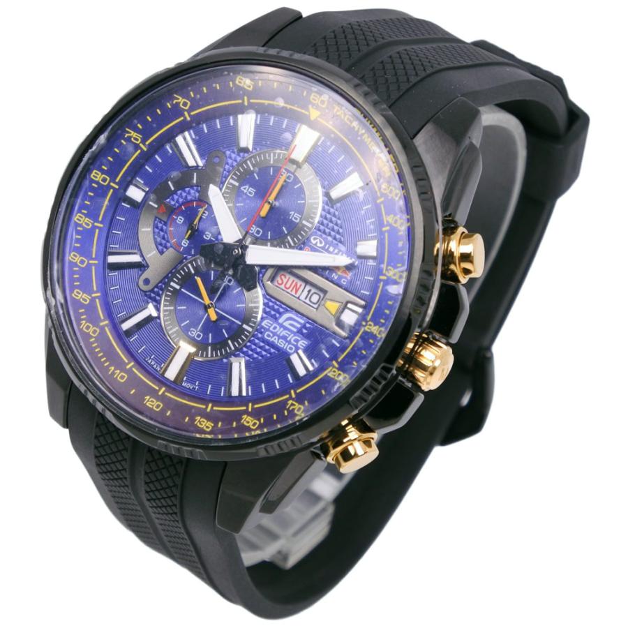 カシオ　エディフィス　クロノグラフ　レッドブルモデル　メンズ CASIO（カシオ） エディフィス レッドブルコラボ 限定モデル 腕時計 SS