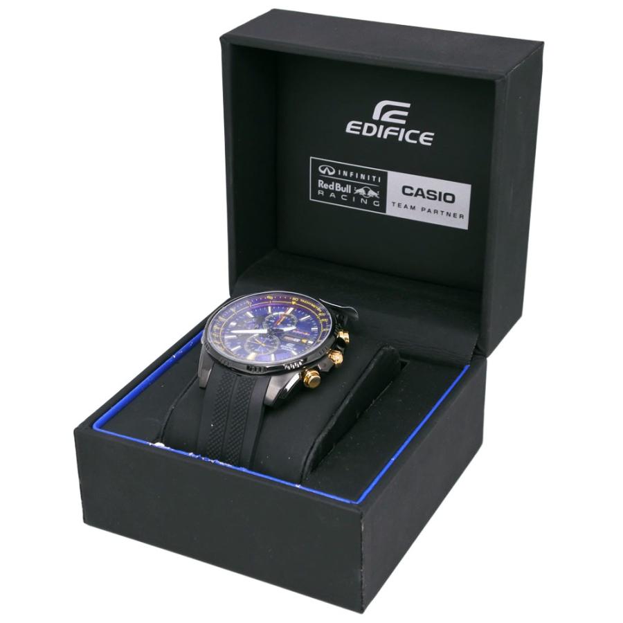 CASIO EDIFICE レッドブル限定　不動☆ CASIO（カシオ） エディフィス レッドブルコラボ 限定モデル 腕時計 SS