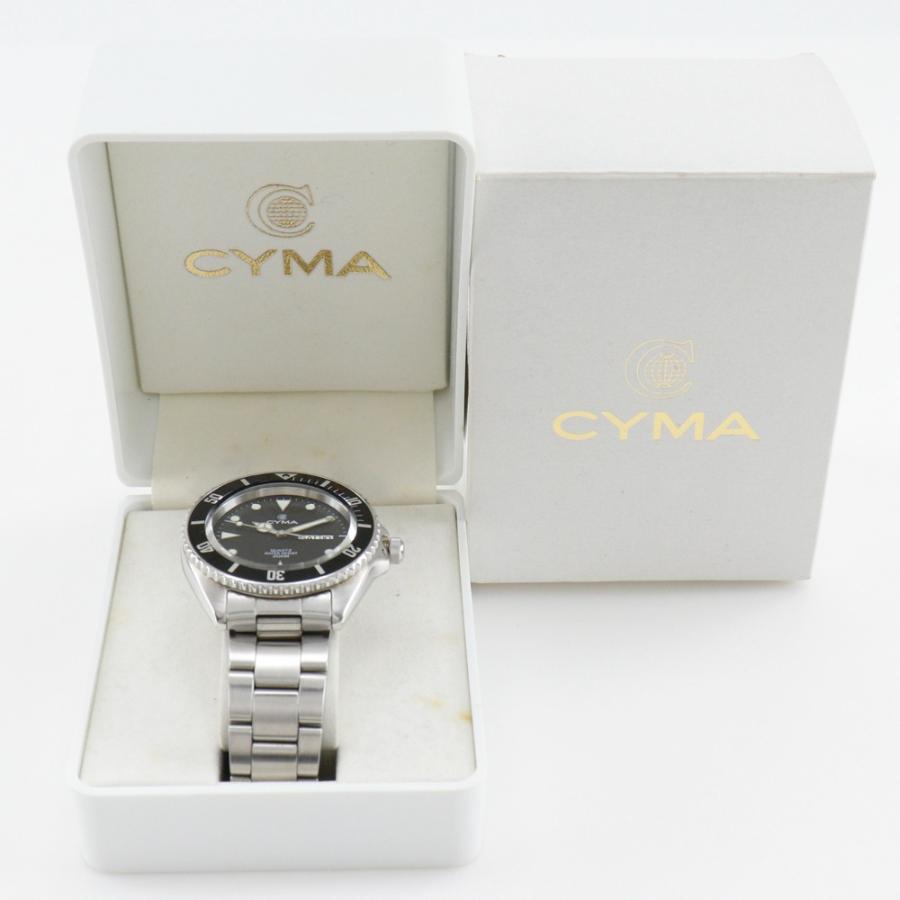 CYMA シーマ ダイバーズ 9111 腕時計 SS シルバー クオーツ アナログ