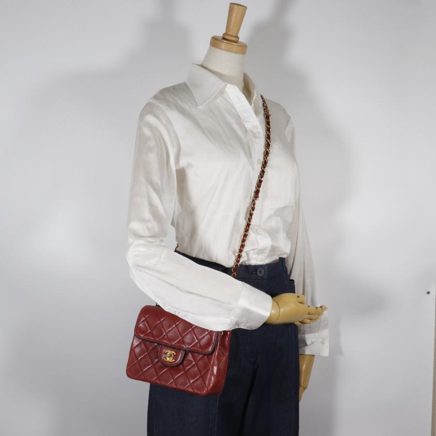 CHANEL シャネル ヴィンテージ チェーンバッグ ミニマトラッセ　ショルダー CHANEL（シャネル） ミニマトラッセ チェーンショルダー ヴィンテージ