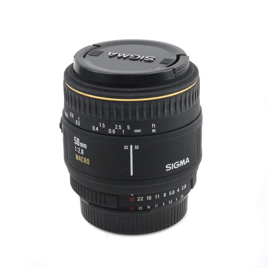 シグマ SIGMA 50mm F2.8 Macro EX Nikon Fマウント 交換レンズ 