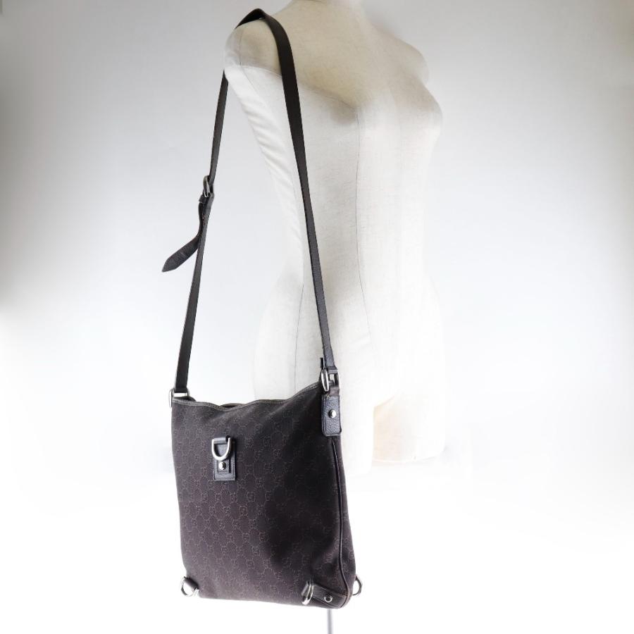 GUCCI（グッチ） アビー 268642 ショルダーバッグ GGキャンバス 茶