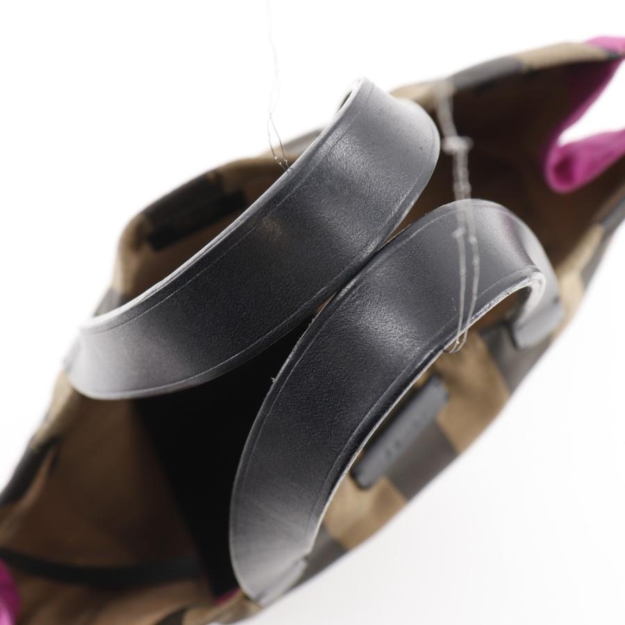 【希少】フェンディ トートバッグ ペカン柄 8BH252 ナイロンキャンバス 希少】フェンディ トートバッグ ペカン柄 8BH252 ナイロン