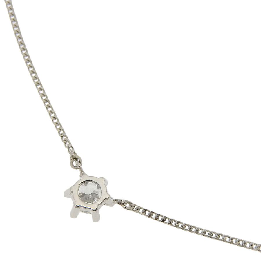 1Pダイヤ D0.361 ネックレス Pt850プラチナ×ダイヤモンド 約3.8g