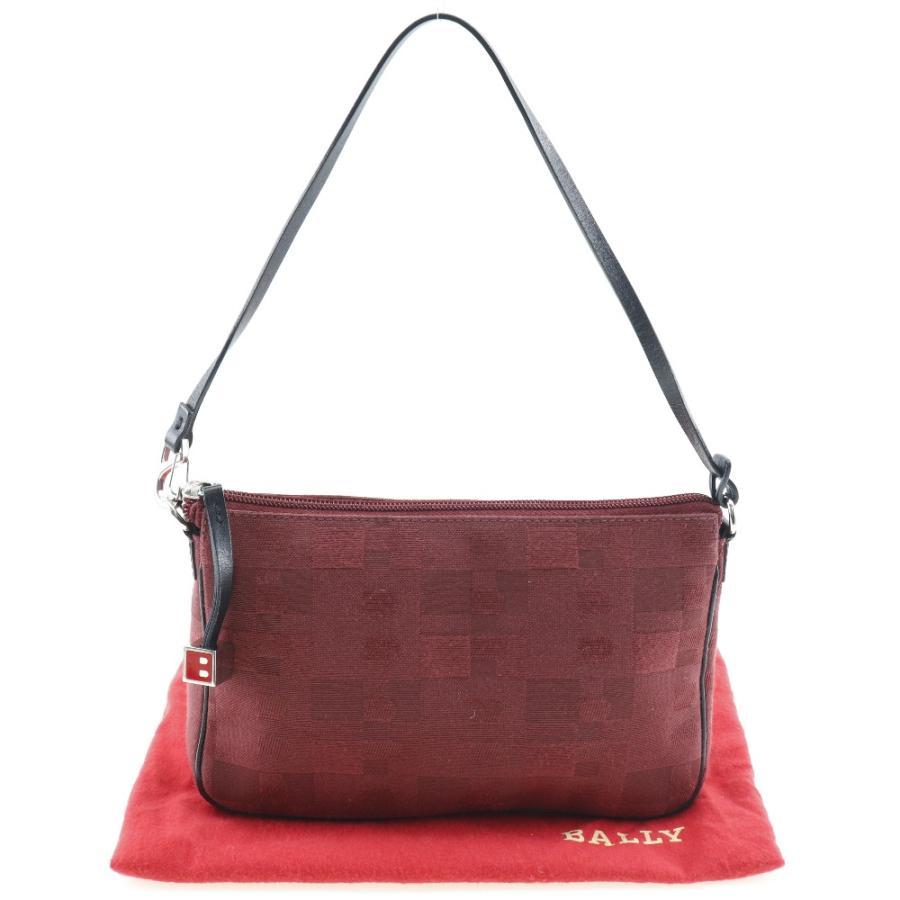 Bally（バリー） ワンショルダー ショルダーバッグ コットン 赤 
