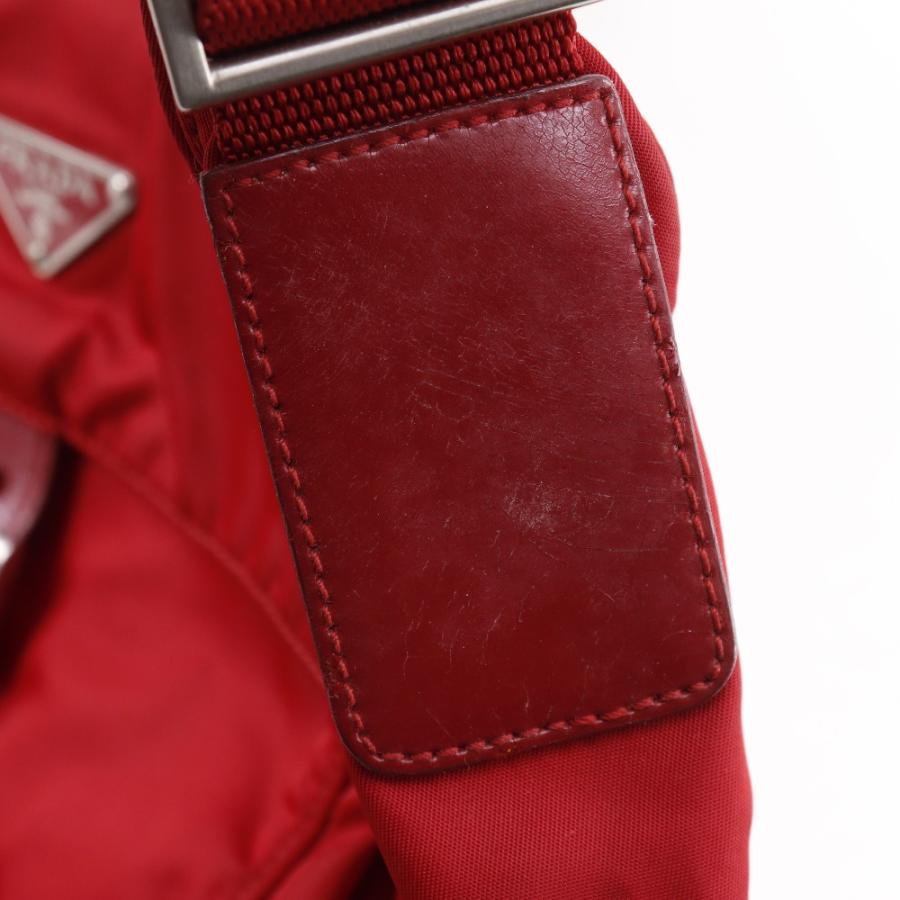 PRADA（プラダ） ショルダーバッグ ナイロン 赤 レディース