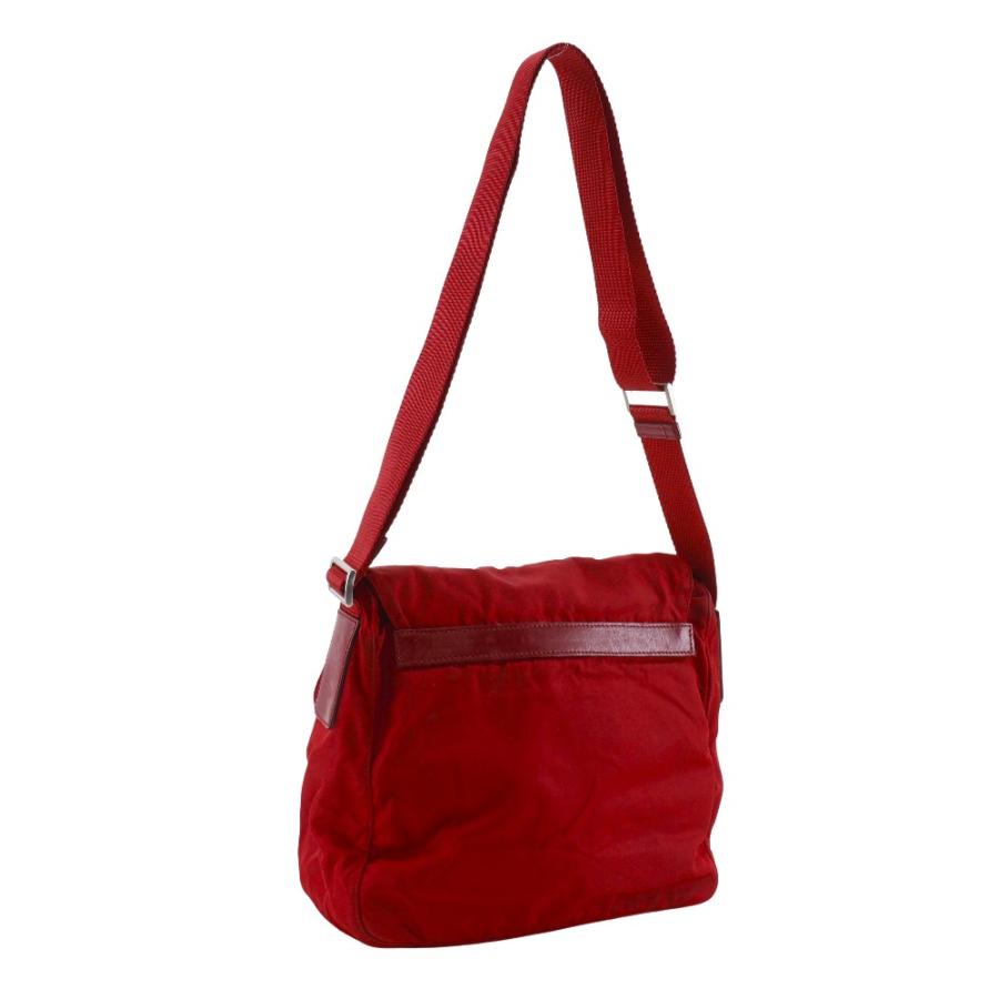 PRADA（プラダ） ショルダーバッグ ナイロン 赤 レディース