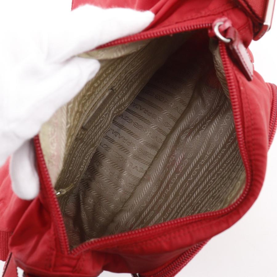 PRADA（プラダ） ショルダーバッグ ナイロン 赤 レディース