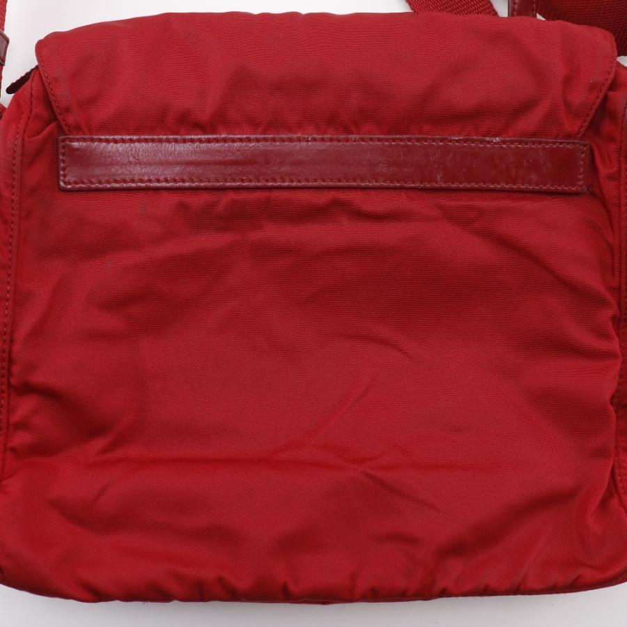 PRADA（プラダ） ショルダーバッグ ナイロン 赤 レディース