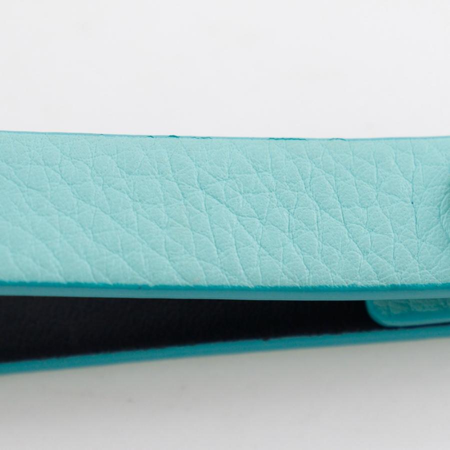 TIFFANY&Co.（ティファニー） キーリング キーホルダー 金属製×レザー