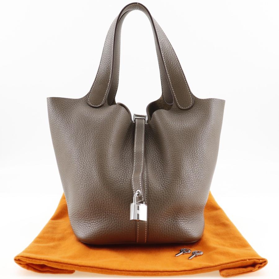 HERMES（エルメス） ピコタンロックMM T ハンドバッグ トリヨン