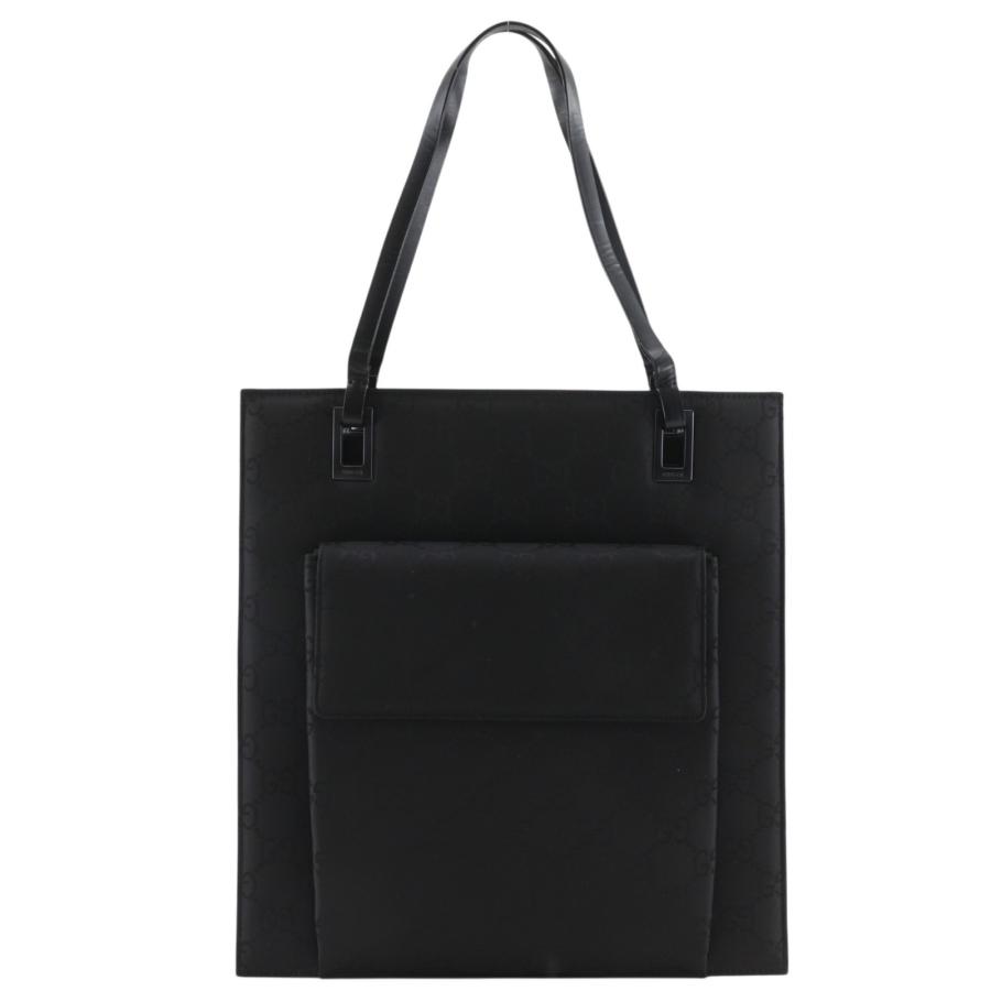 GUCCI（グッチ） GG 002-1008 トートバッグ ナイロンキャンバス 黒