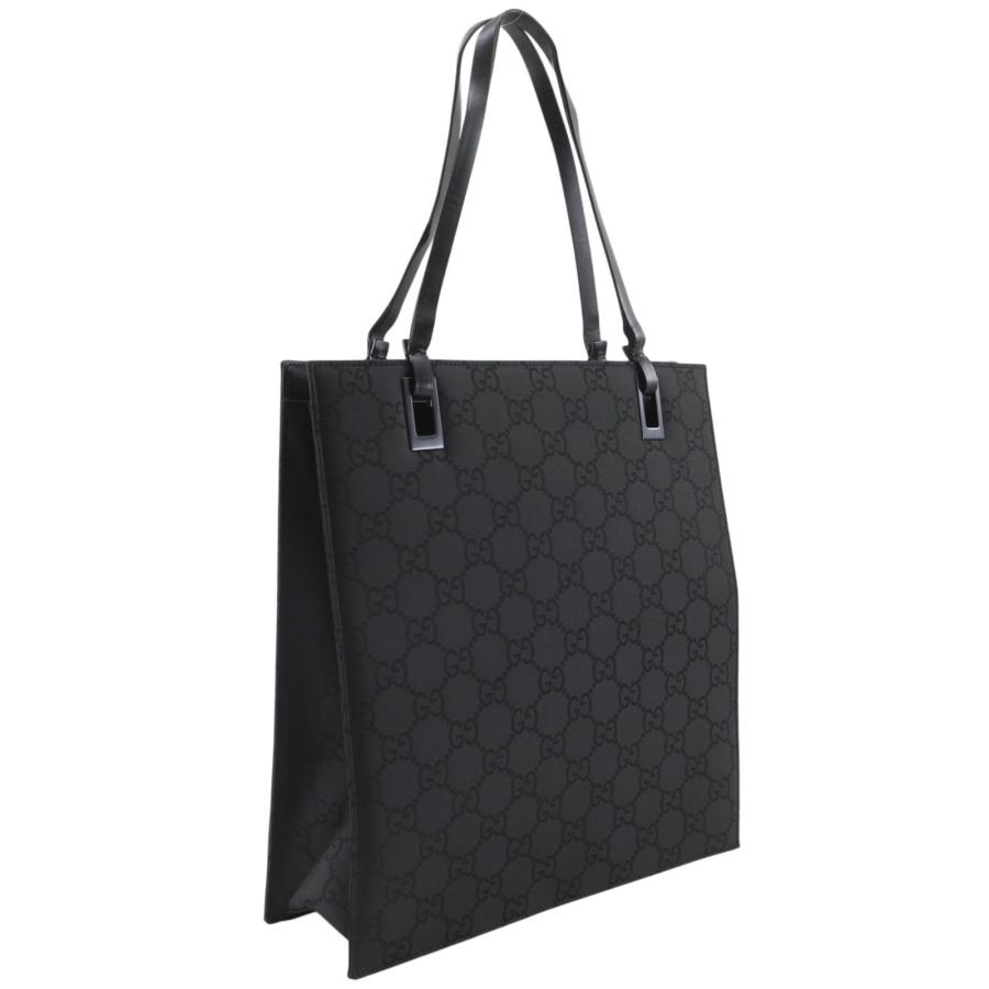 GUCCI（グッチ） GG 002-1008 トートバッグ ナイロンキャンバス 黒