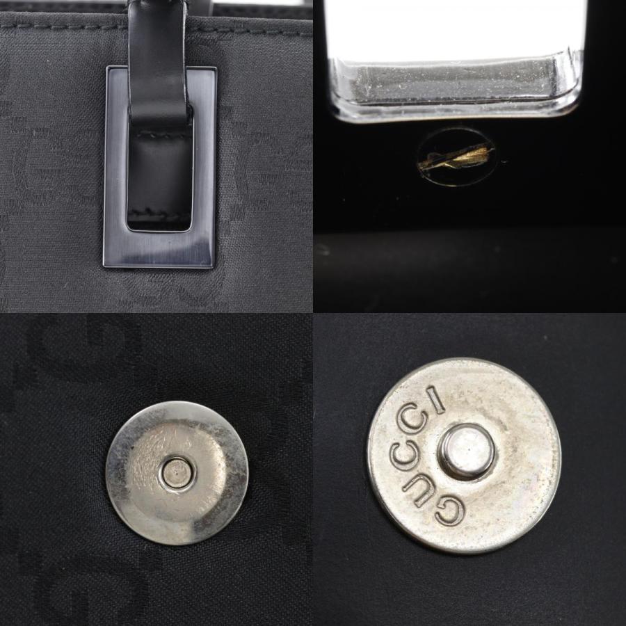 GUCCI（グッチ） GG 002-1008 トートバッグ ナイロンキャンバス 黒