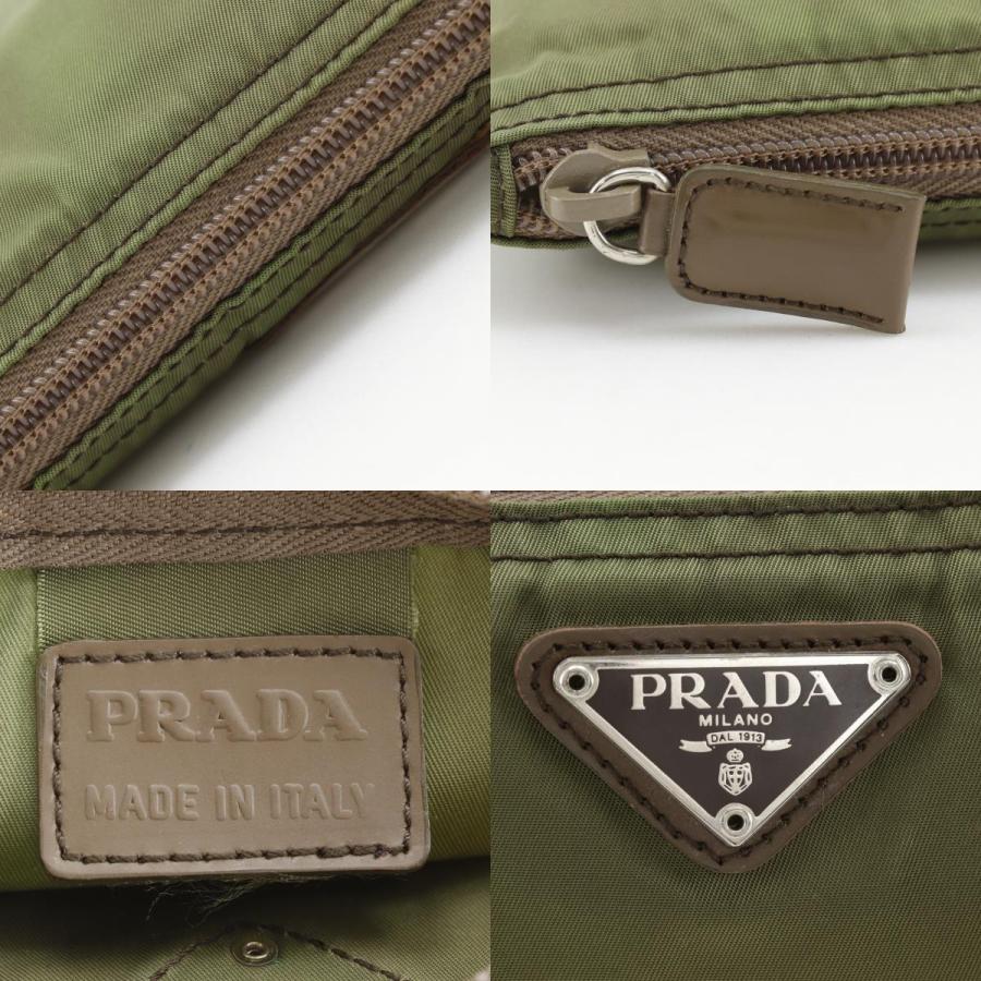 PRADA プラダ ペンケース テスート ナイロン カーキ ユニセックス