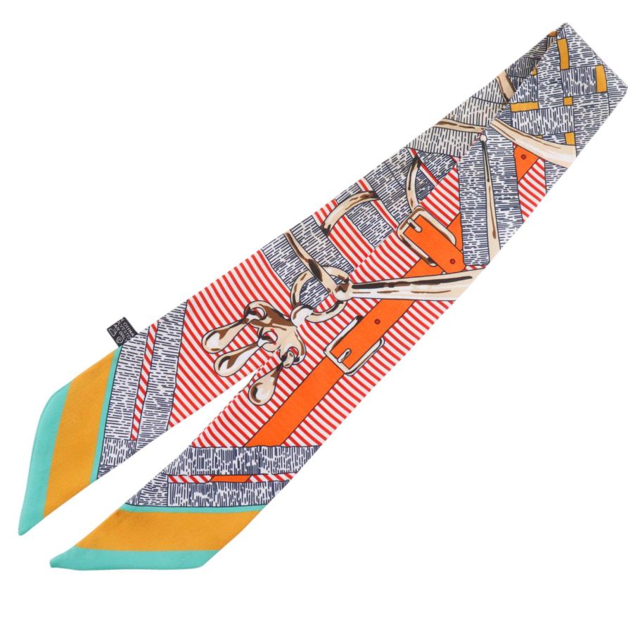 HERMES（エルメス） ツイリー Mors a Jouets Chemise 馬銜 スカーフ