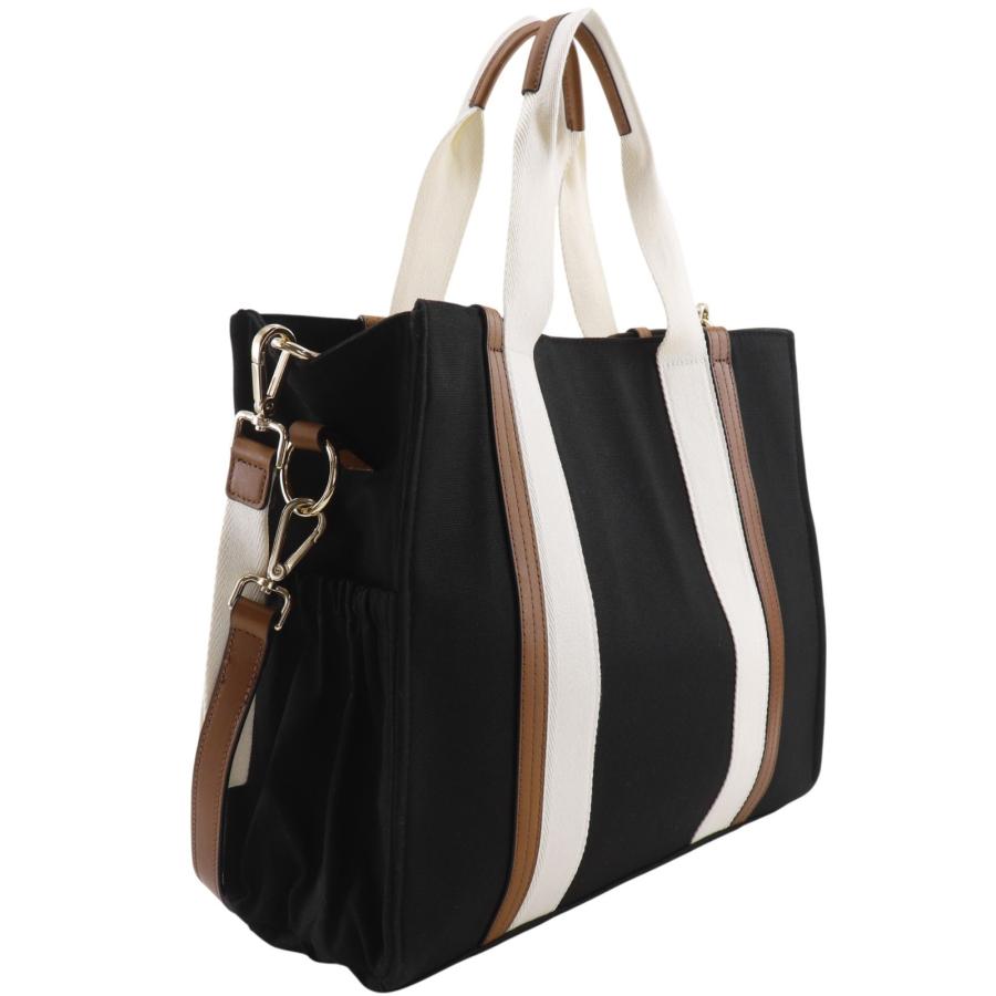 【美品】Chloé マザーズバッグ ブラック Chloe（クロエ） マザーズバッグ 2WAYショルダー トートバッグ