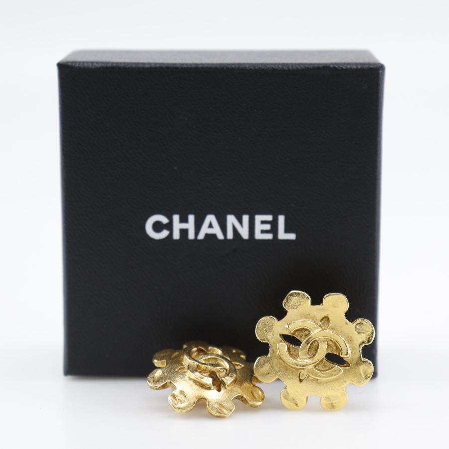 CHANEL（シャネル） ココマーク ヴィンテージ 94P イヤリング 金メッキ