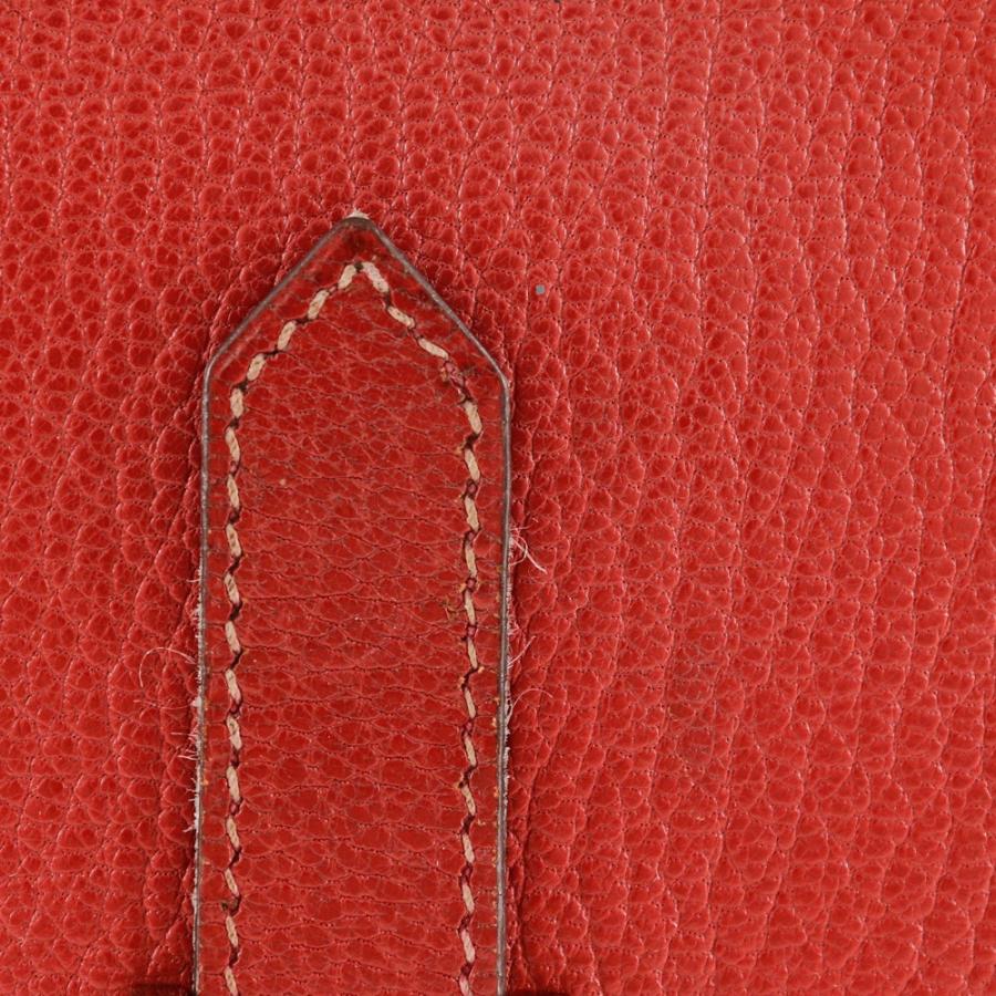 【HERMES】エルメス ベアンスフレ 赤 □K レディース 二つ折り財布 HERMES（エルメス） ベアンスフレ □K 二つ折り財布 赤 レディース
