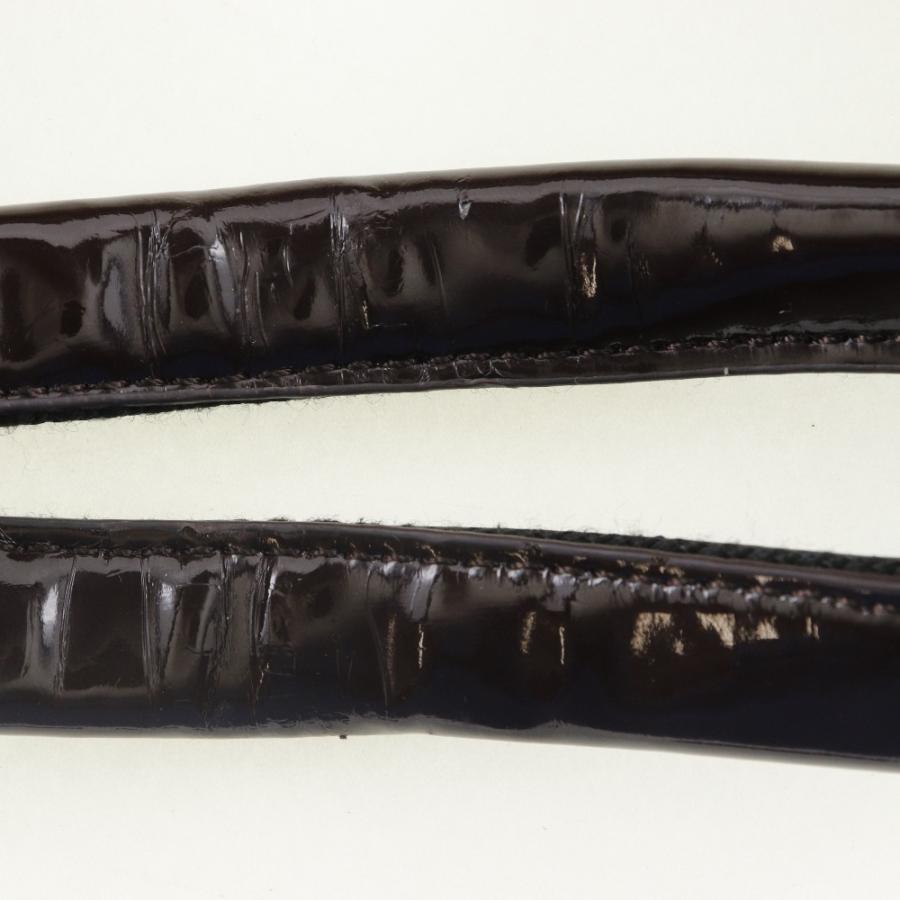 TORY BURCH Tory Burch トリーバーチ トートバッグ コットン×エナメル  