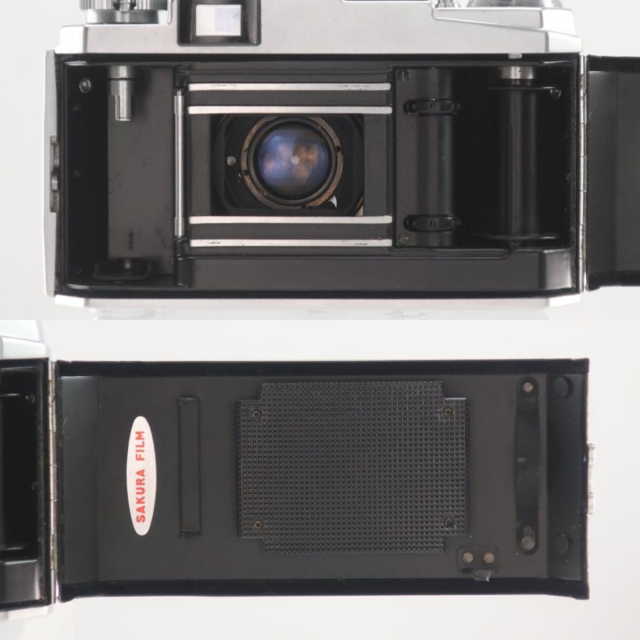 カメラ 【完動・外観美品】コニカ KONICA ⅢA 48mm F/2 フィルムカメラ