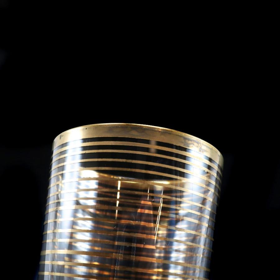 バカラ（Baccarat） オールドバカラ 金線文グラス 5客 食器 ガラス _