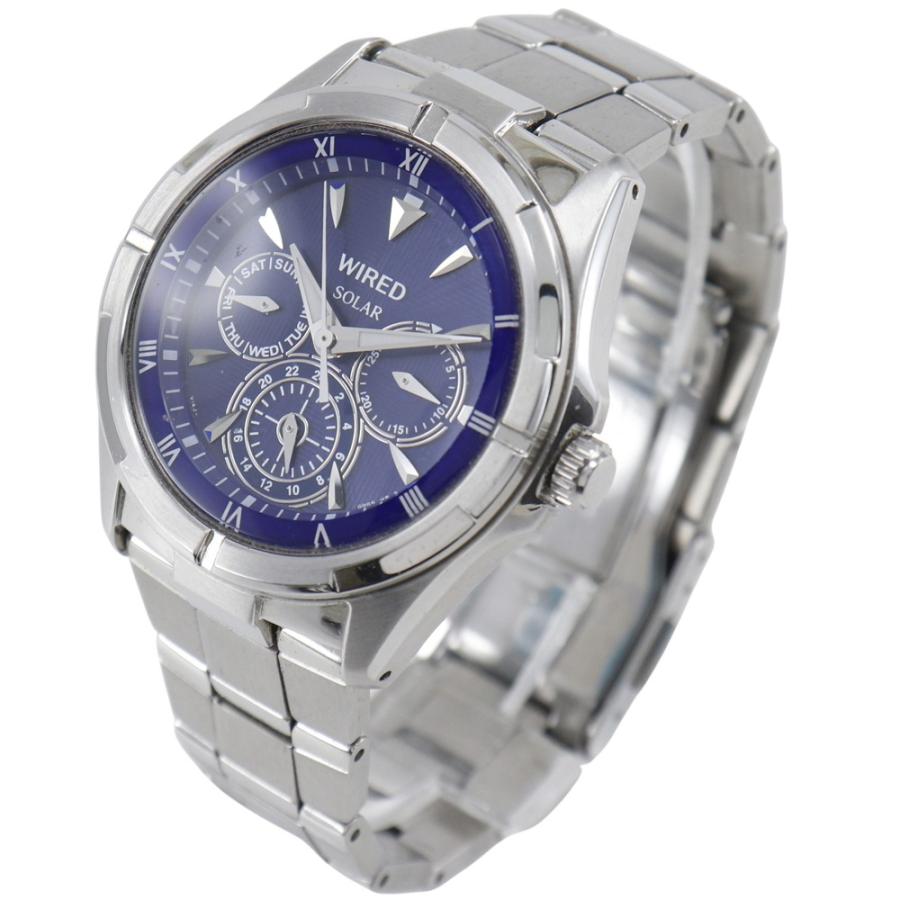 SEIKO（セイコー） ワイアード ソーラー V14J-0BV1 腕時計 SS シルバー 