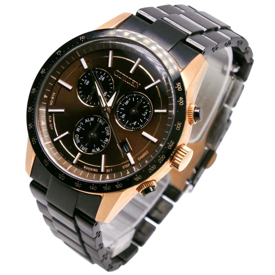 CITIZEN（シチズン） コレクション LIGHT in BLACK 2017 腕時計 SS 黒