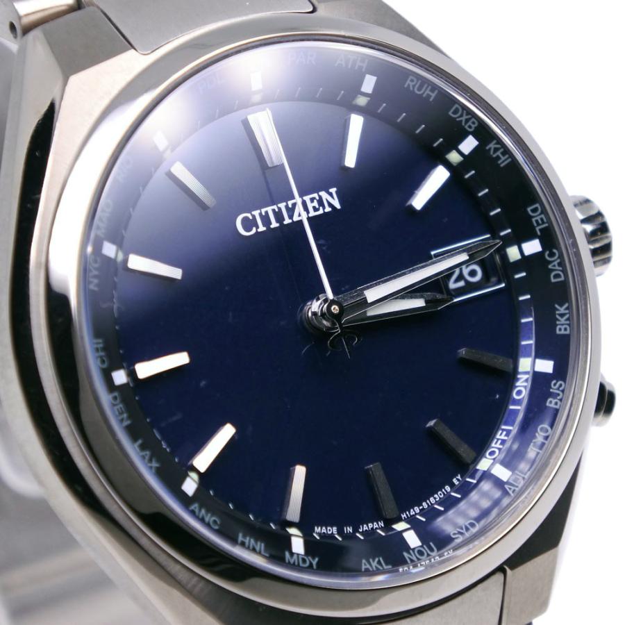 シチズン 腕時計 アテッサ ダイレクト フライトデイト 中古品 (132075) CITIZEN（シチズン） アテッサ ダイレクトフライト 腕時計 チタン