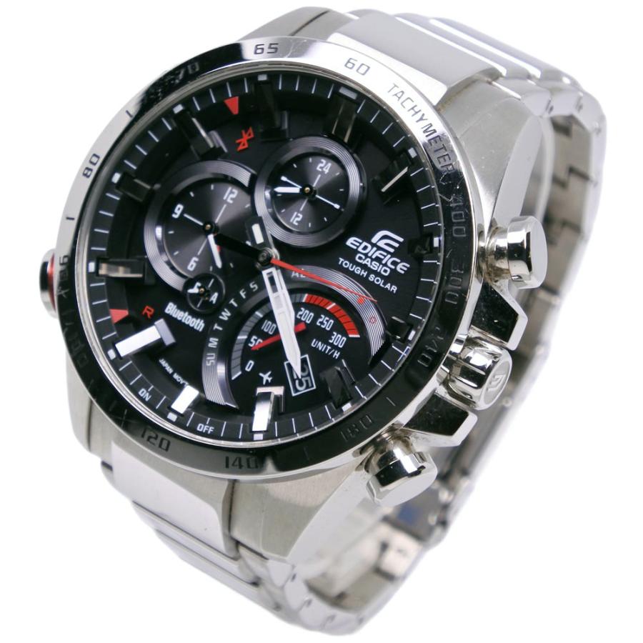 CASIO（カシオ） エディフィス EQB-501 腕時計 SS 黒 ソーラー時計