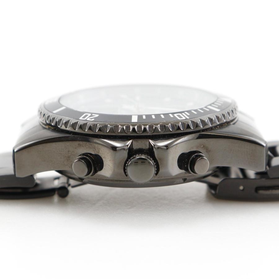 ELGIN（エルジン） FK-1349B-BP 腕時計 SS 黒 ソーラー電波時計 