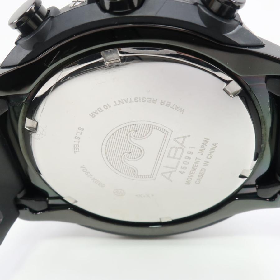 SEIKO（セイコー） アルバ 10気圧防水 VD57-KE00 腕時計 SS 黒