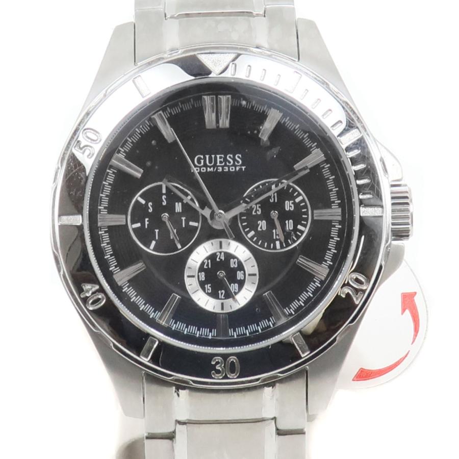GUESS（ゲス） W0361G1 腕時計 SS シルバー クオーツ クロノグラフ 