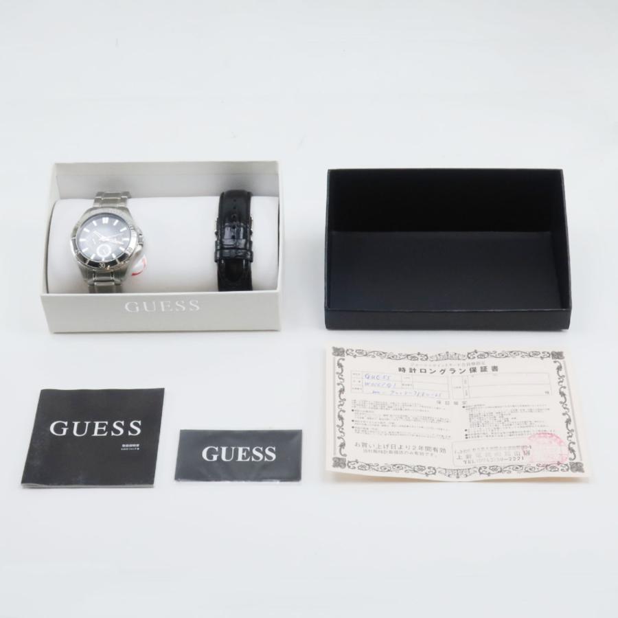 GUESS（ゲス） W0361G1 腕時計 SS シルバー クオーツ クロノグラフ 