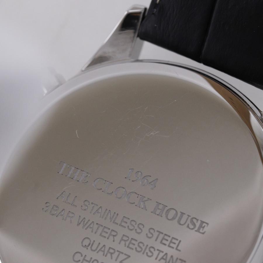 THE CLOCK HOUSE ザ・クロックハウス CH029M 腕時計 SS ブラック 