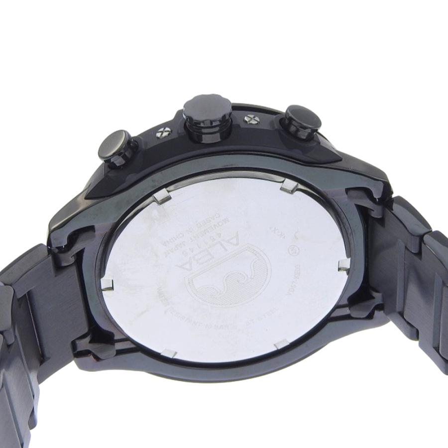 SEIKO（セイコー） アルバ 10気圧防水 VD57-KE00 腕時計 SS ブラック