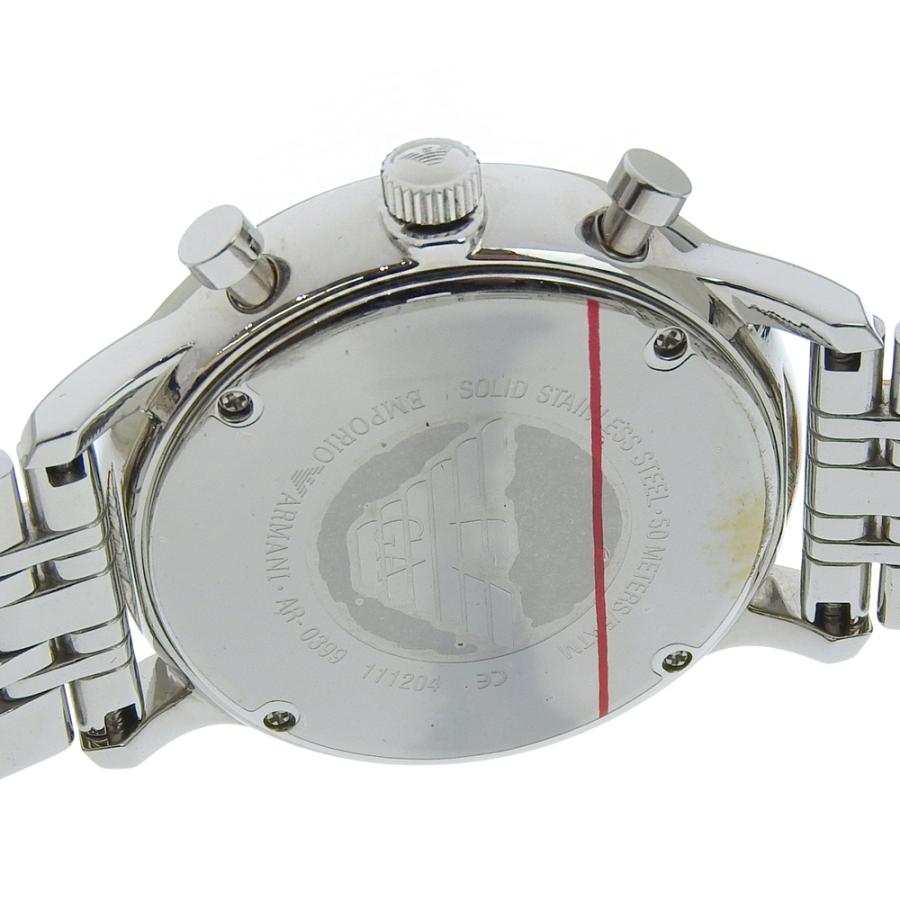 EMPORIO ARMANI エンポリオ・アルマーニ AR-0399 腕時計 SS シルバー