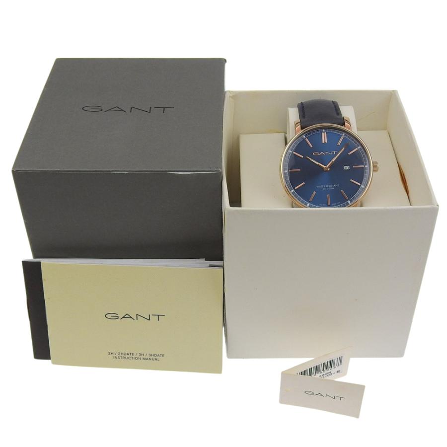 GANT】ガント GT006007 腕時計 ゴールド クオーツ アナログ表示 メンズ