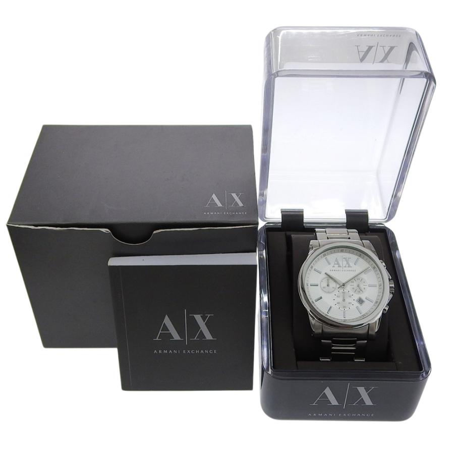 ARMANI アルマーニ エクスチェンジ AX2058 腕時計 SS シルバー 
