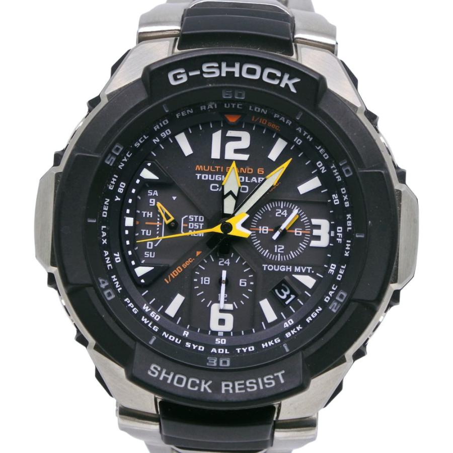 CASIO（カシオ） G-SHOCK スカイコックピット GW-3000D 腕時計 SS 黒