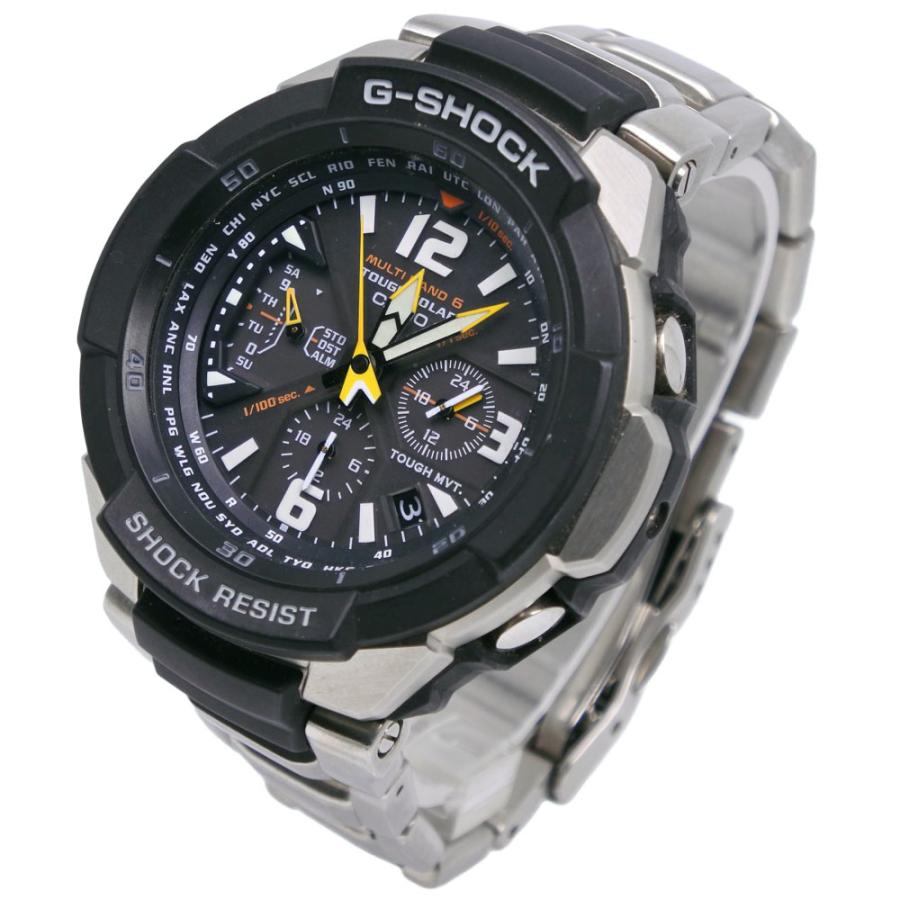 CASIO（カシオ） G-SHOCK スカイコックピット GW-3000D 腕時計 SS 黒